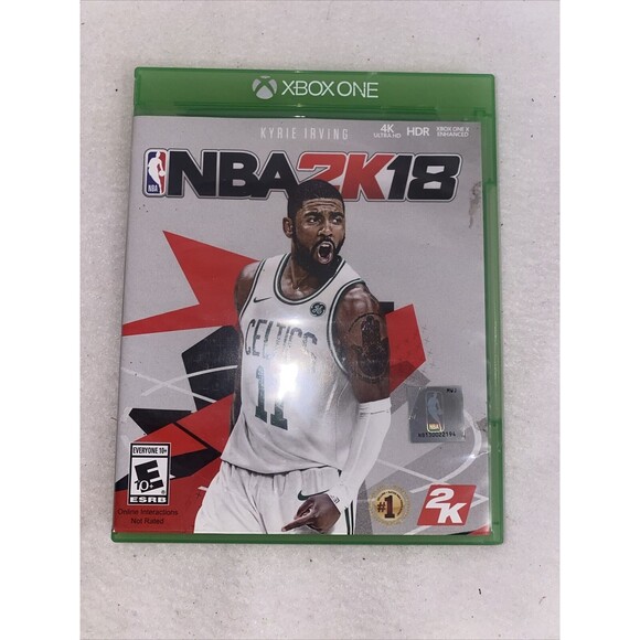 Xbox One NBA2K18 Kyrie Irving NBA Basketball Multi Video Game Microsoft Tested - Picture 1 of 4